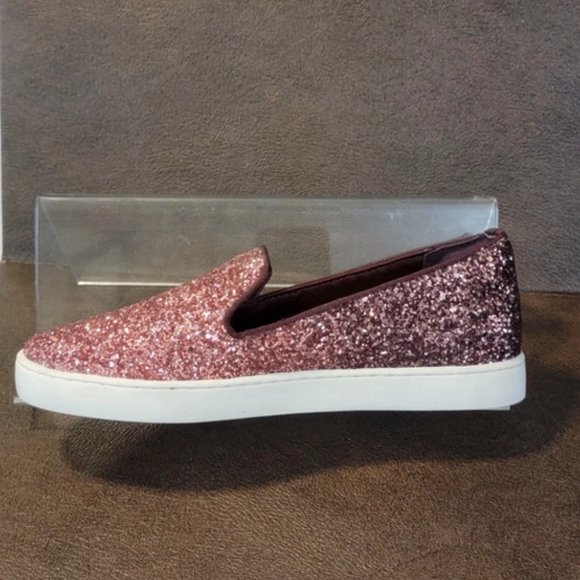 Birdies Special Edition "The Swift" Pink Rose Sparkle Slip On Sneakers - Picture 10 of 13